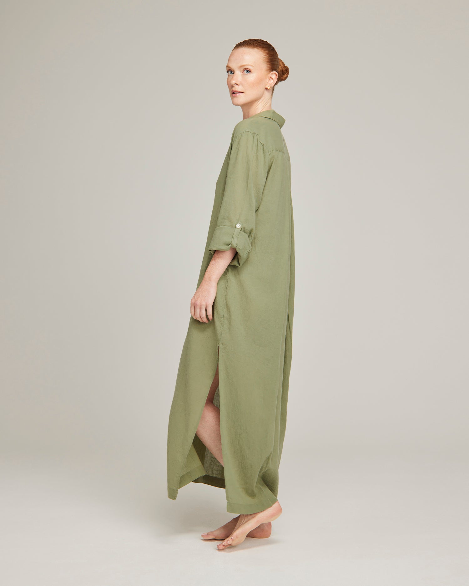 Maxi Shirt / Salvia