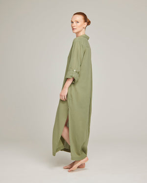 Maxi Shirt / Salvia