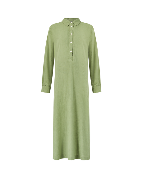 Chemise maxi / Sauge
