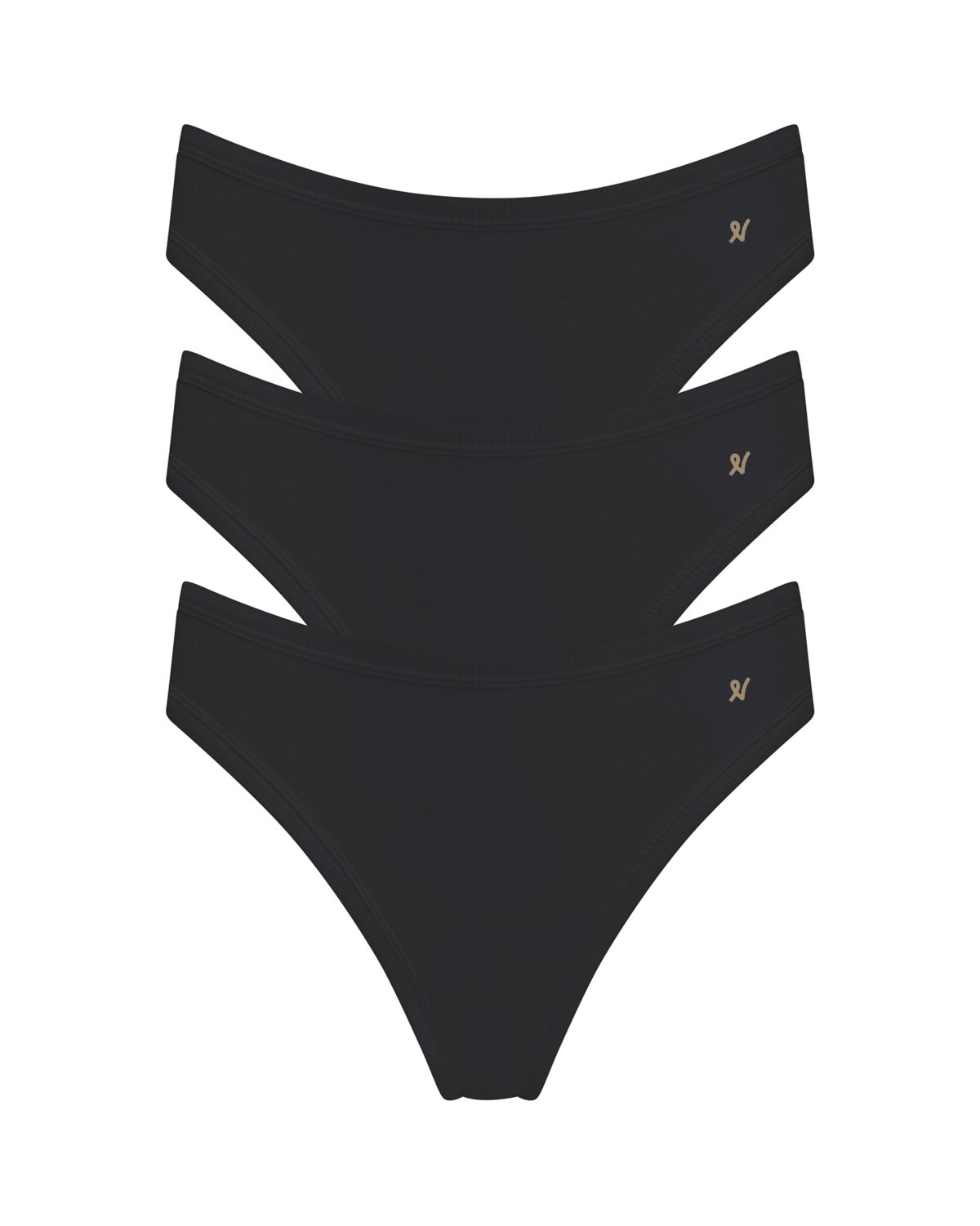 Mini Brief 3 Pack / Black