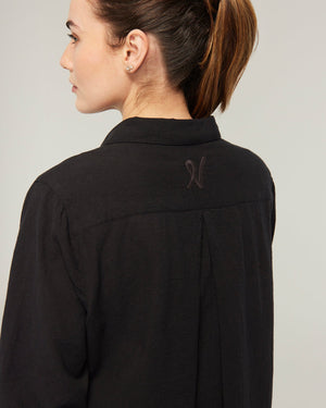 Chemise mi-longue / Noire