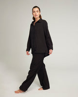 Chemise mi-longue / Noire