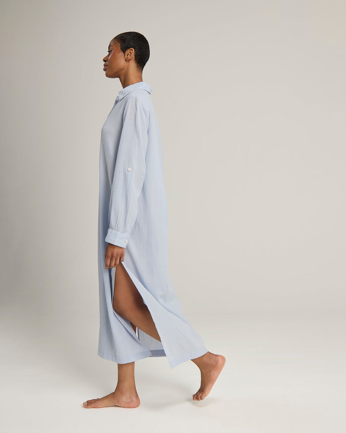 Maxi Shirt / Blue