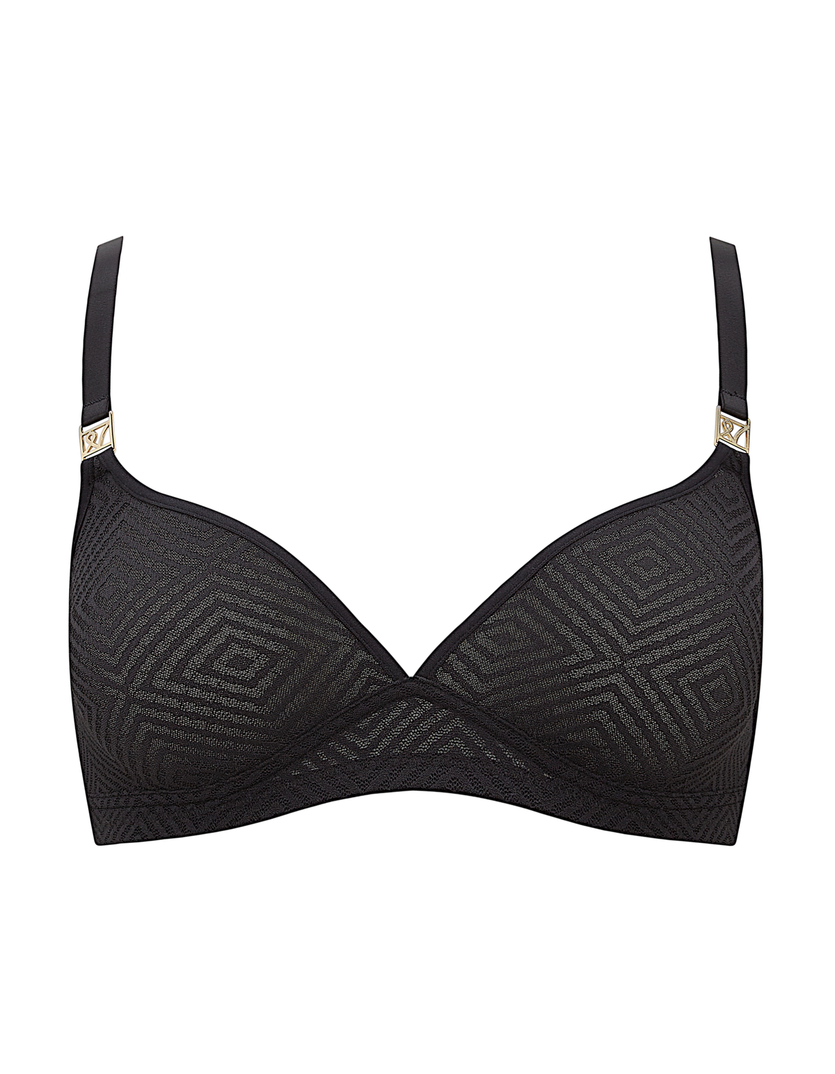 Easy Does It Bralette / Black