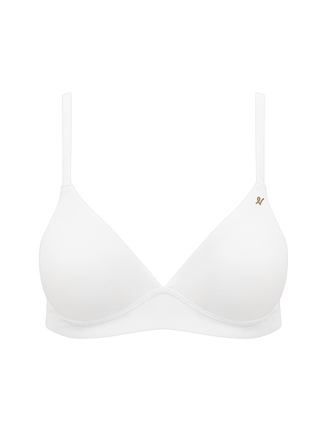 Stretch Easy Bralette / White