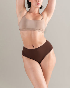 Mid Rise Bikini Brief / Bare 07