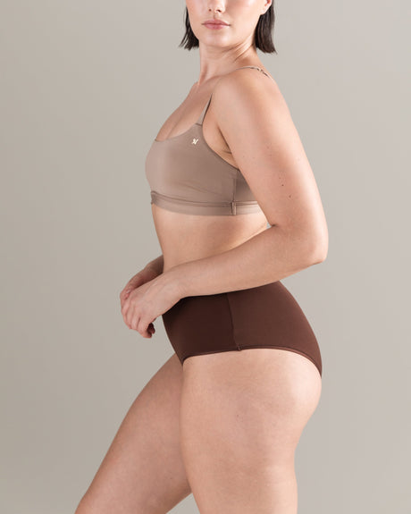 Mid Rise Bikini Brief / Bare 07