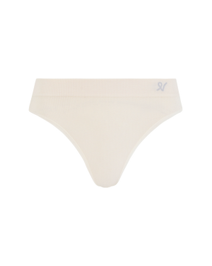 Slip a gamba alta / Bianco