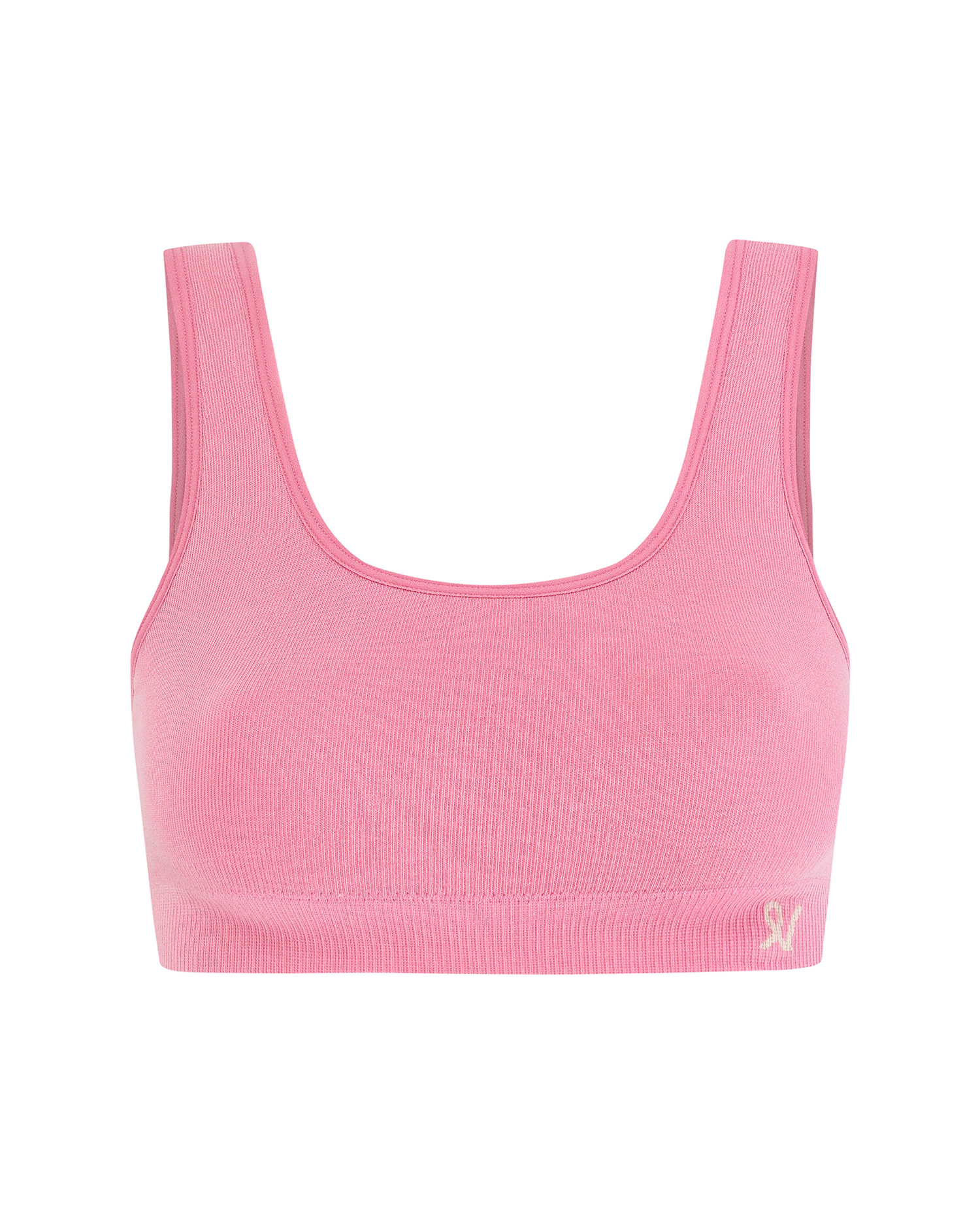 Seamless Crop Top / Pink