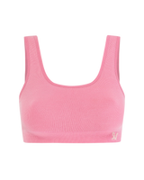 Seamless Crop Top / Pink