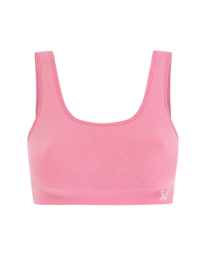 Seamless Crop Top / Pink