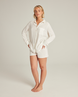 Midi Shirt / White