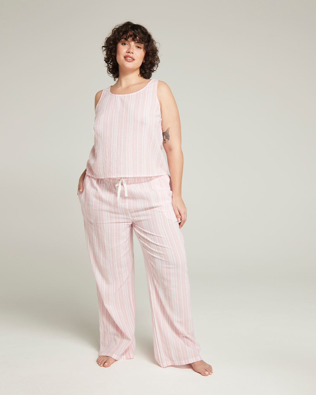 Tank / Pink Stripe