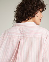 Maxi Shirt / Pink Stripe