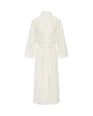 Belted Robe  / White