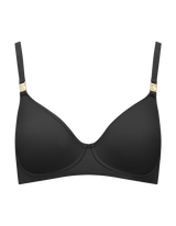 Stretch Full Cover Bra / Black