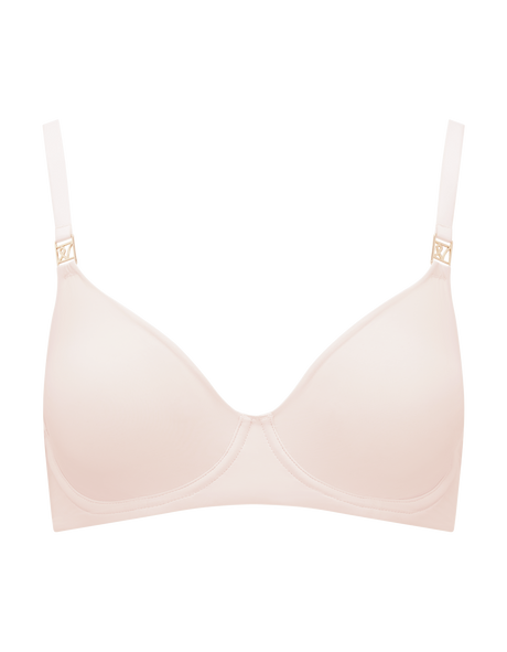 Stretch Full Cover Bra / Pink