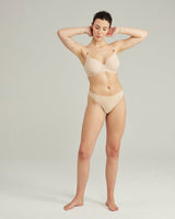 Stretch Full Cover Bra / Bare 01