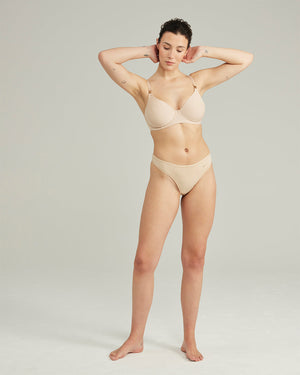 Stretch Full Cover Bra / Bare 01