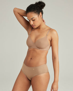 Stretch Full Cover Bra / Bare 03