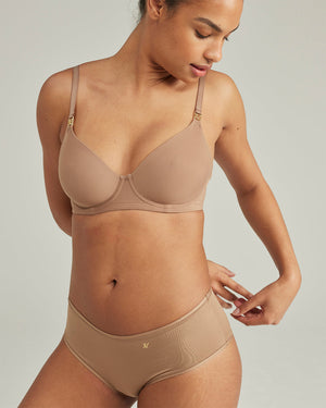 Stretch Full Cover Bra / Bare 03