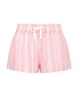 Boxer classique à rayures roses