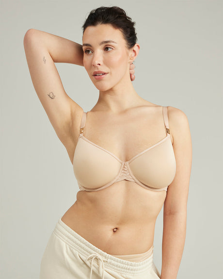 Stretch T-Shirt Bra / Bare 01