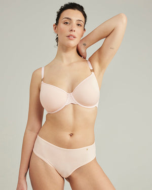 Stretch T-Shirt Bra / Pink