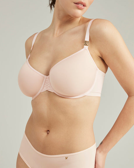 Stretch T-Shirt Bra / Pink