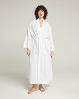 Belted Robe  / White