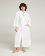 Belted Robe  / White