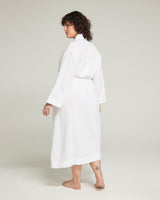 Belted Robe  / White