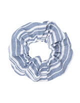 Scrunchie / Navy Stripe