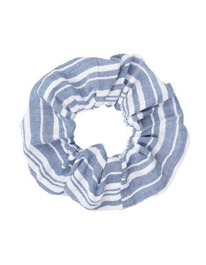 Scrunchie / Navy Stripe